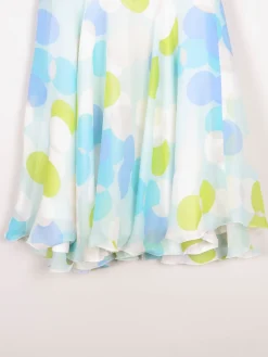 Vintage Colourful Polka Dot 1960s Short Dress 6/8