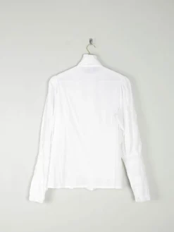 Vintage Cream Laura Ashley Victorian Style Blouse M