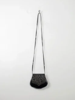 Vintage Cross Body Black Bag
