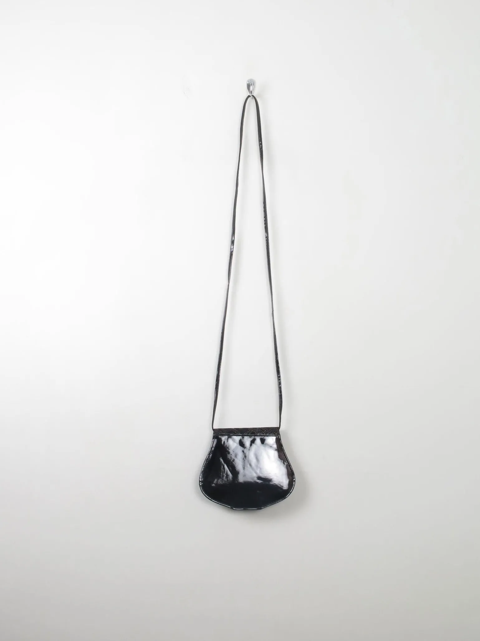 Vintage Cross Body Black Bag