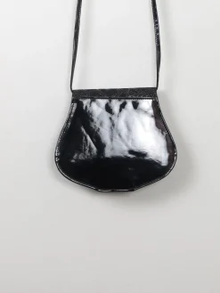 Vintage Cross Body Black Bag