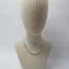 Vintage Crystal Iridescent Crystal Graduated Necklace