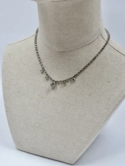 Vintage Diamante Paste Necklace