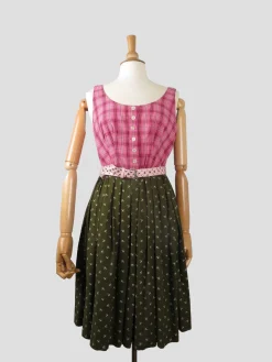 Vintage Dirndl Austrian Dress 14 {approx}