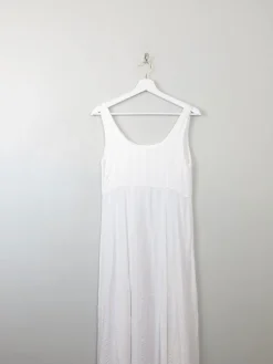 Vintage Ecru Long Dress S