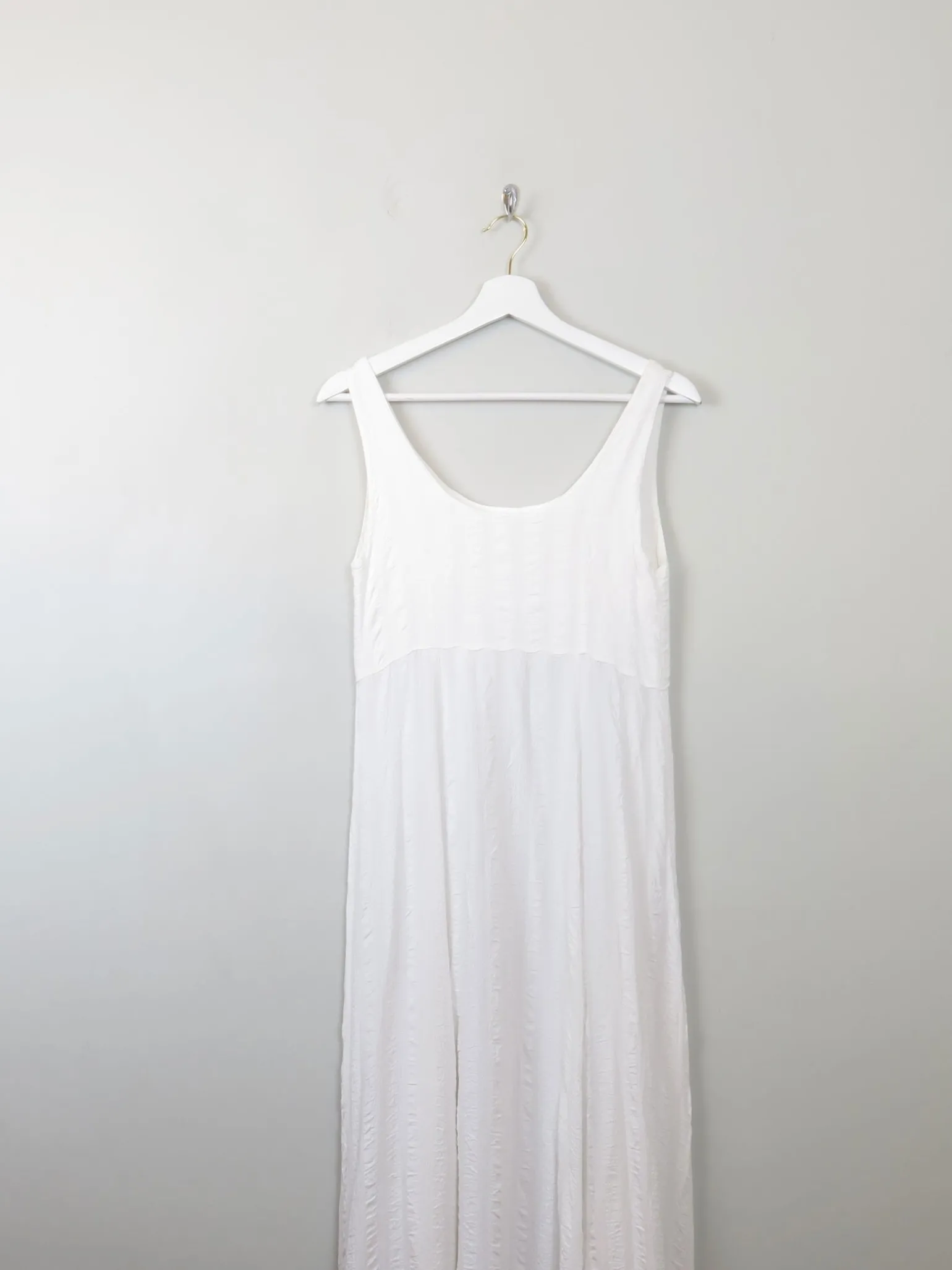 Vintage Ecru Long Dress S