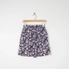 Vintage Floral Bermuda Shorts S