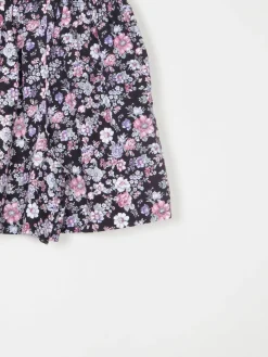 Vintage Floral Bermuda Shorts S