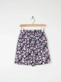 Vintage Floral Bermuda Shorts S