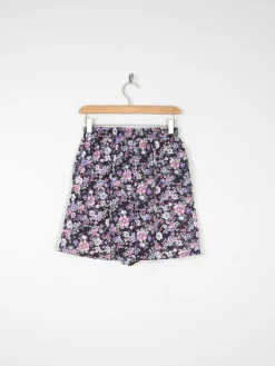 Vintage Floral Bermuda Shorts S