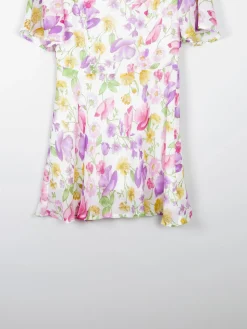 Vintage Floral 1970s Dress XS 6/8