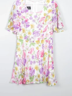 Vintage Floral 1970s Dress XS 6/8