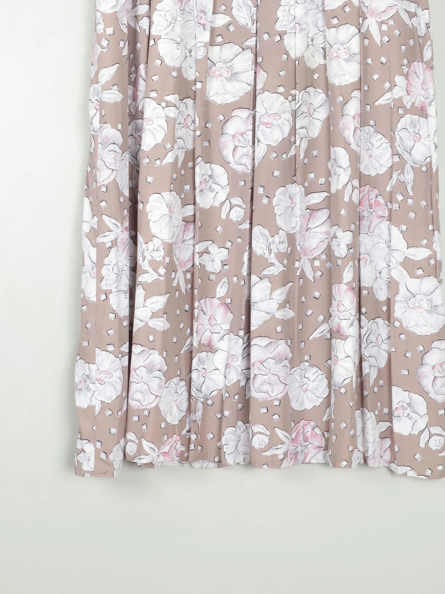 Vintage Floral Skirt L