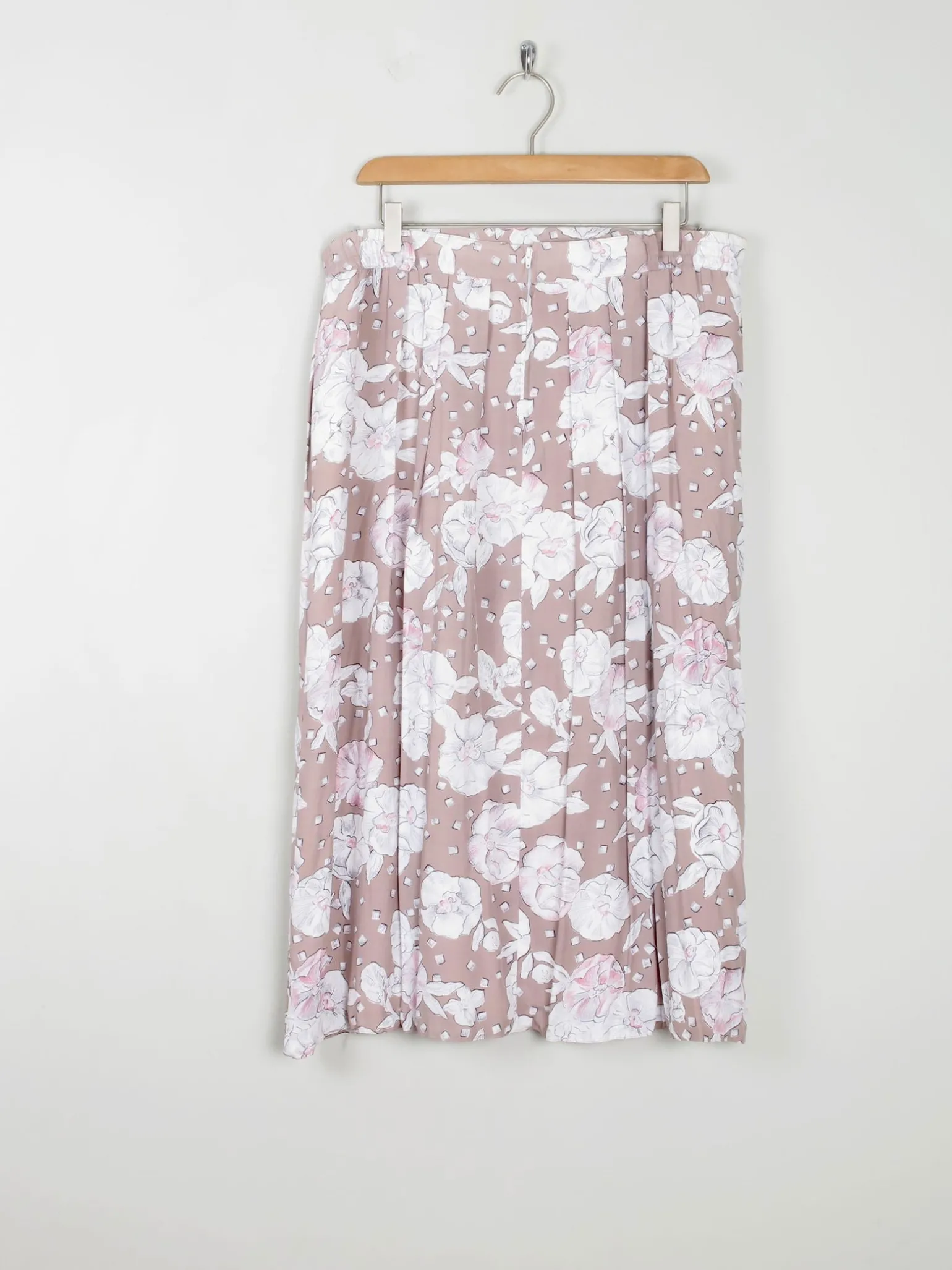 Vintage Floral Skirt L