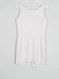 Vintage Gina Benotti Fitted Cream Dress 6/8 XS