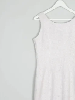 Vintage Gina Benotti Fitted Cream Dress 6/8 XS
