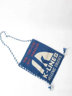 Vintage Greek Island Ferry Bag
