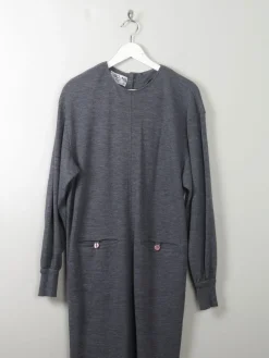 Vintage Grey Ciao Wool Dress S-M