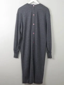 Vintage Grey Ciao Wool Dress S-M