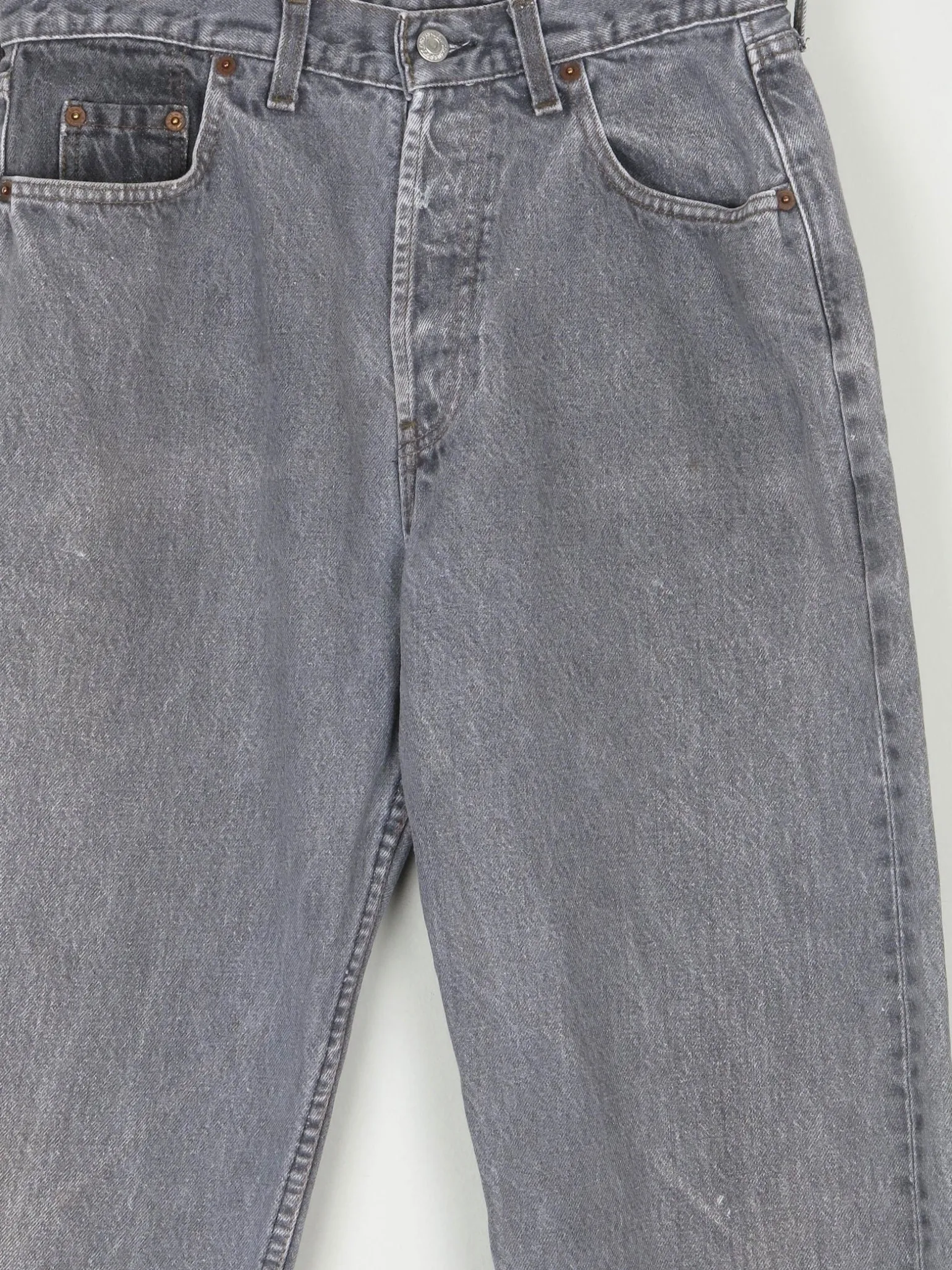 Vintage Grey Levis Jeans 30/33 505s