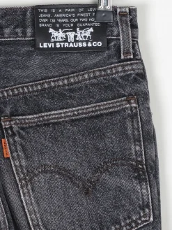 Vintage Grey/Black Levis 631's 26