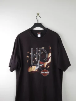 Vintage Harley Davidson Black T-shirt XL