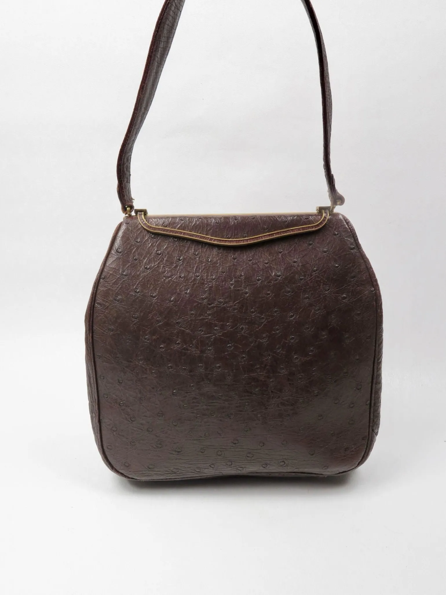 Vintage Jane Shilton Ostrich Bag 40s/50s