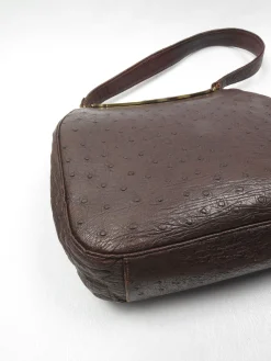 Vintage Jane Shilton Ostrich Bag 40s/50s