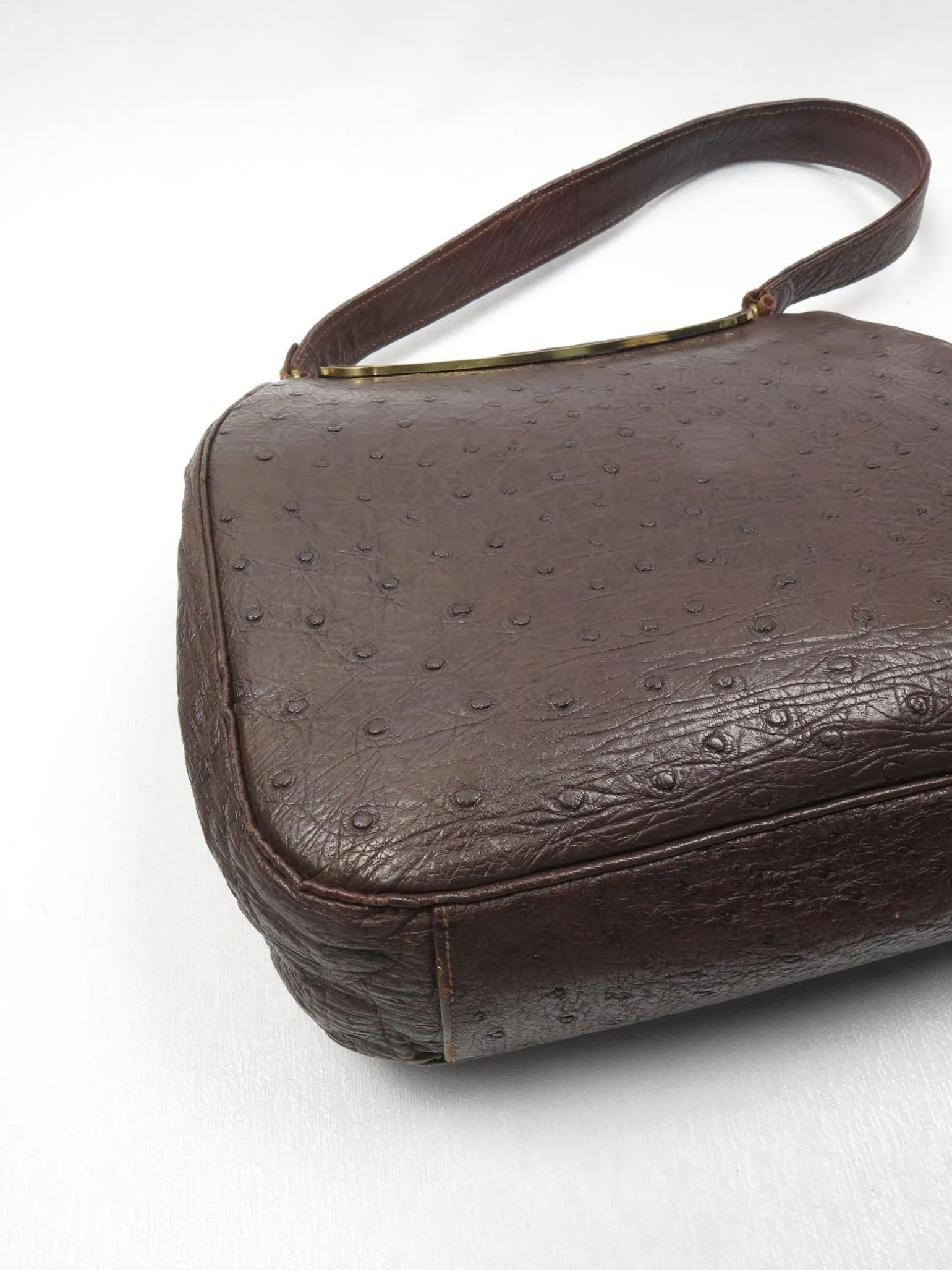 Vintage Jane Shilton Ostrich Bag 40s/50s