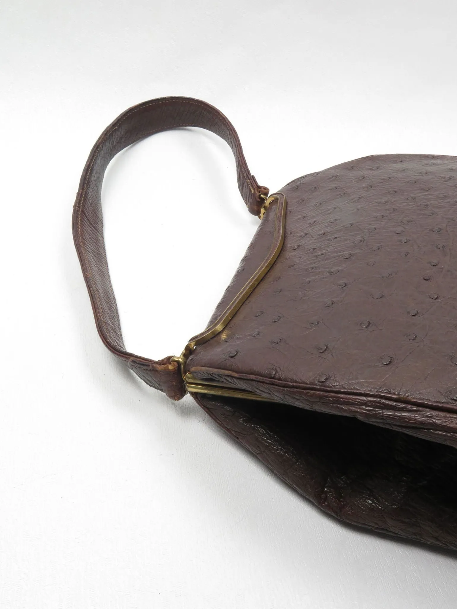 Vintage Jane Shilton Ostrich Bag 40s/50s
