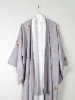 Vintage Kimono Lilac Printed M/L