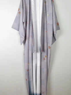 Vintage Kimono Lilac Printed M/L