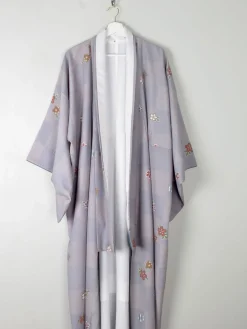Vintage Kimono Lilac Printed M/L