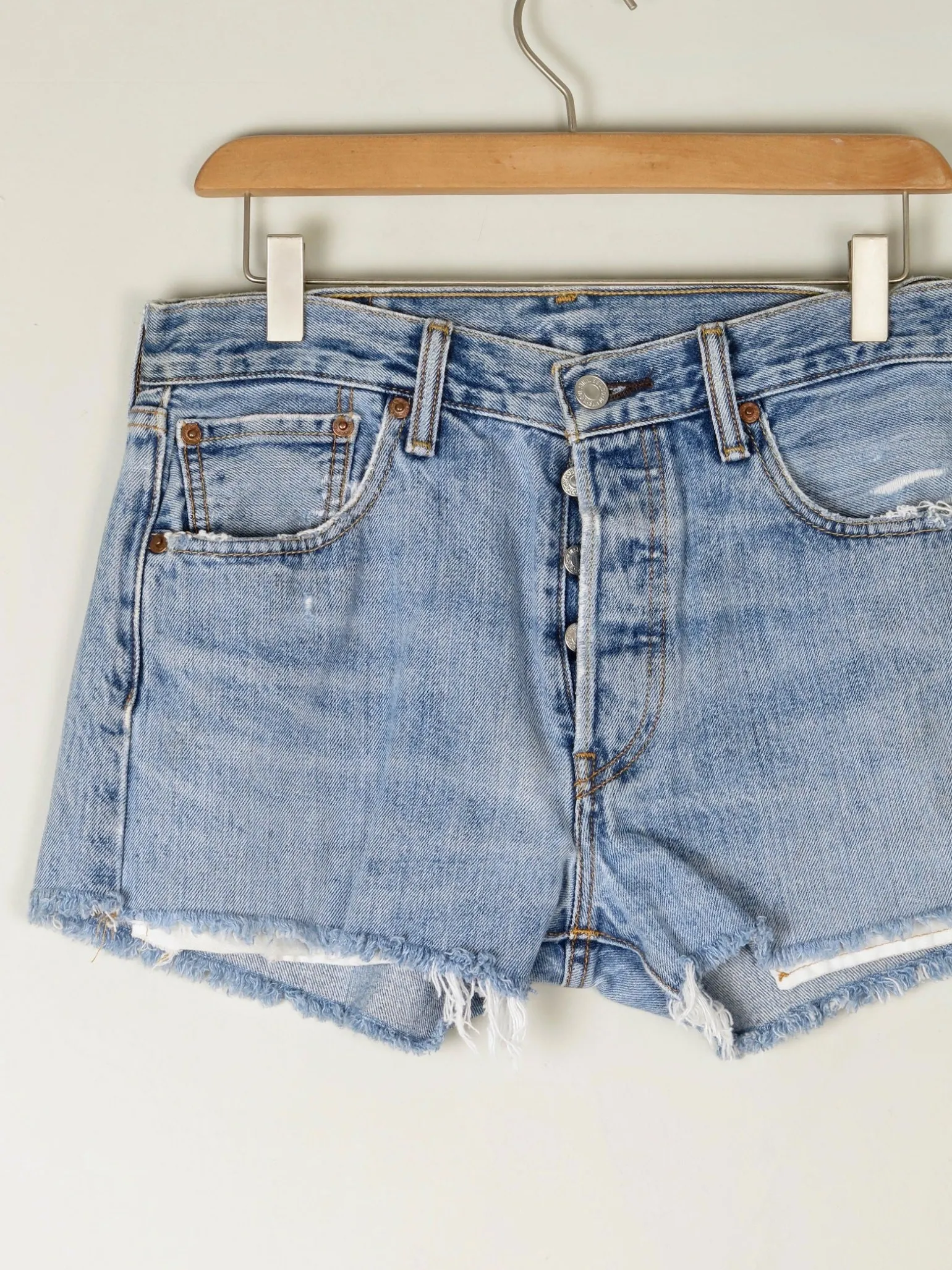 Vintage Levis Denim Shorts 31" 10/12