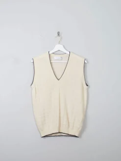 Vintage Lye & Scot Cream Tank Top S