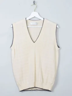 Vintage Lye & Scot Cream Tank Top S
