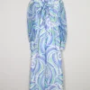 Vintage Maxi Dress Blue 6/8 XS