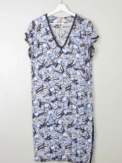 Vintage Mushroom Printed Tunic Dress S/M