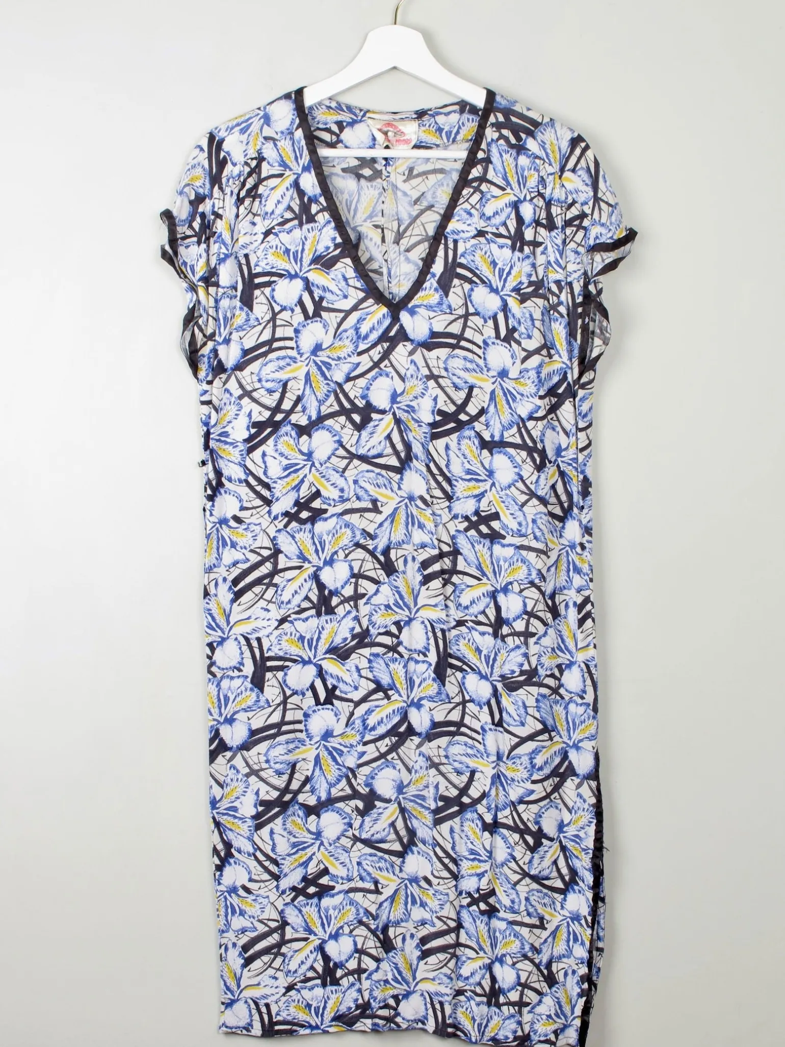 Vintage Mushroom Printed Tunic Dress S/M