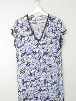 Vintage Mushroom Printed Tunic Dress S/M