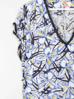 Vintage Mushroom Printed Tunic Dress S/M