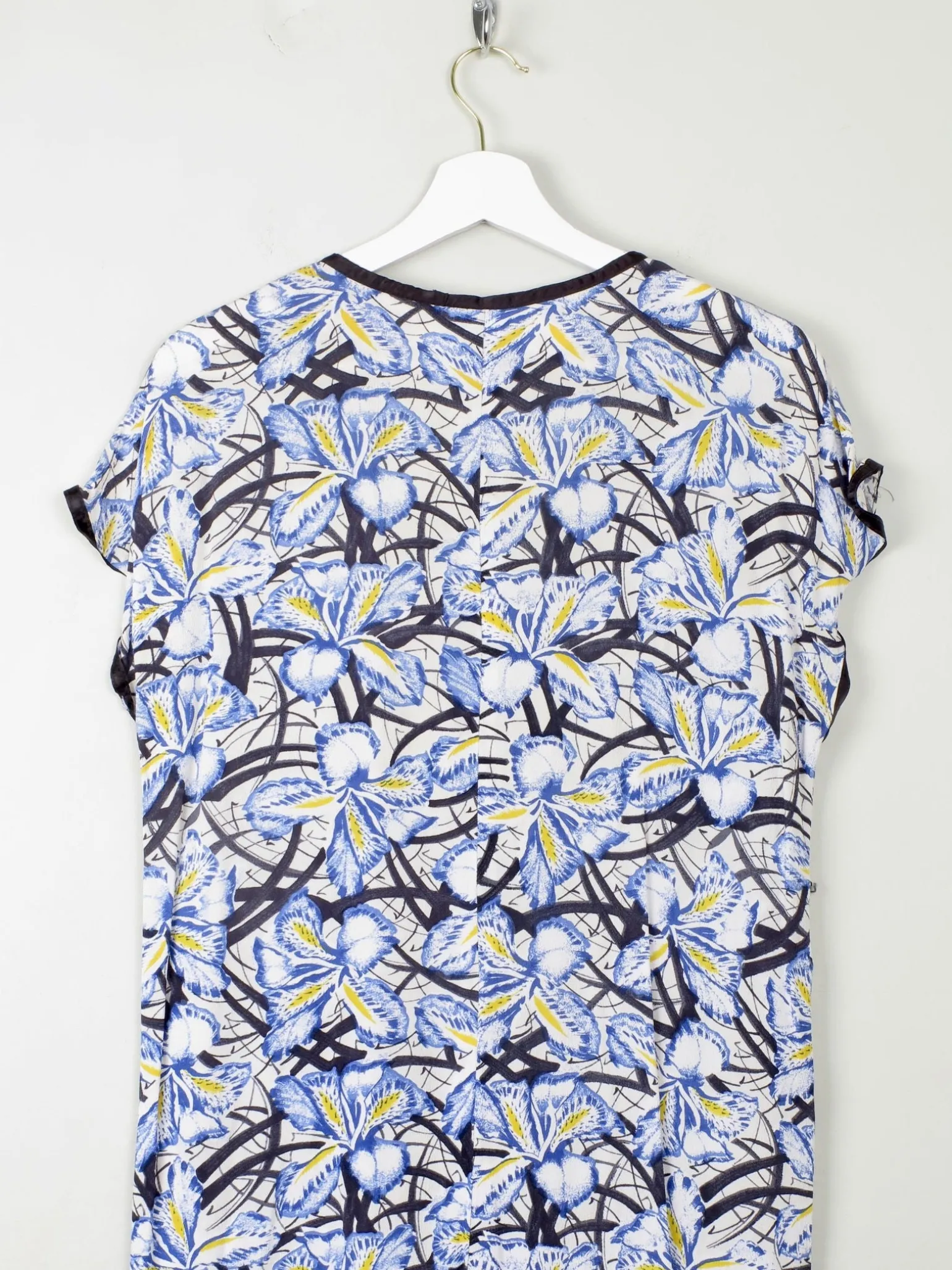 Vintage Mushroom Printed Tunic Dress S/M