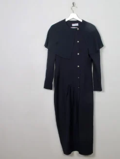 Vintage Navy Quin & Donnelly Dress S