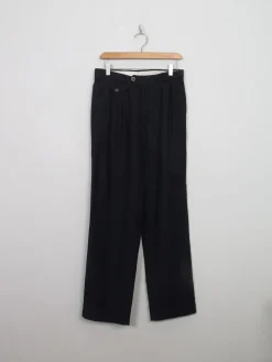 Vintage Navy Wool Trousers 29
