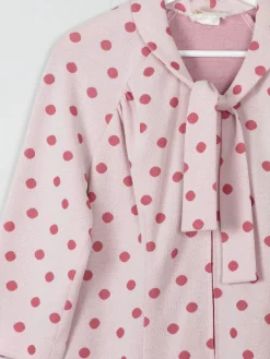 Vintage Pink Polka Dot Dress 10/12