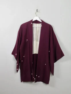 Vintage Plum KImono S/M