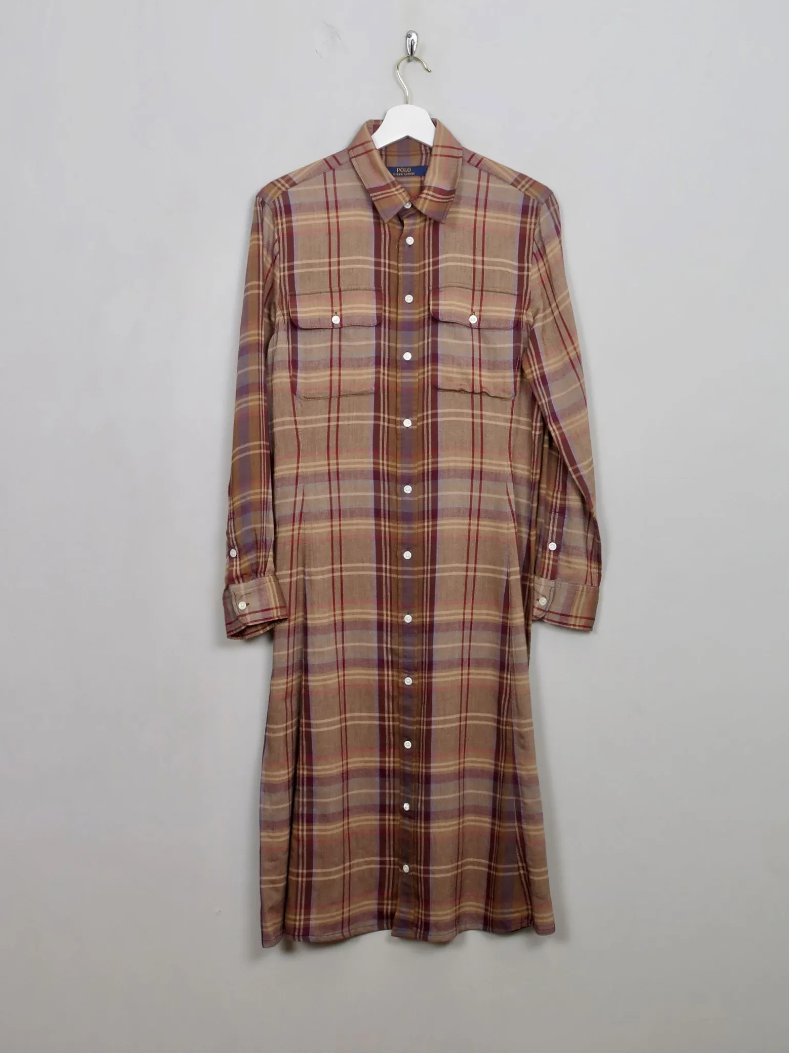 Vintage Polo Ralph Lauren Shirt Dress M