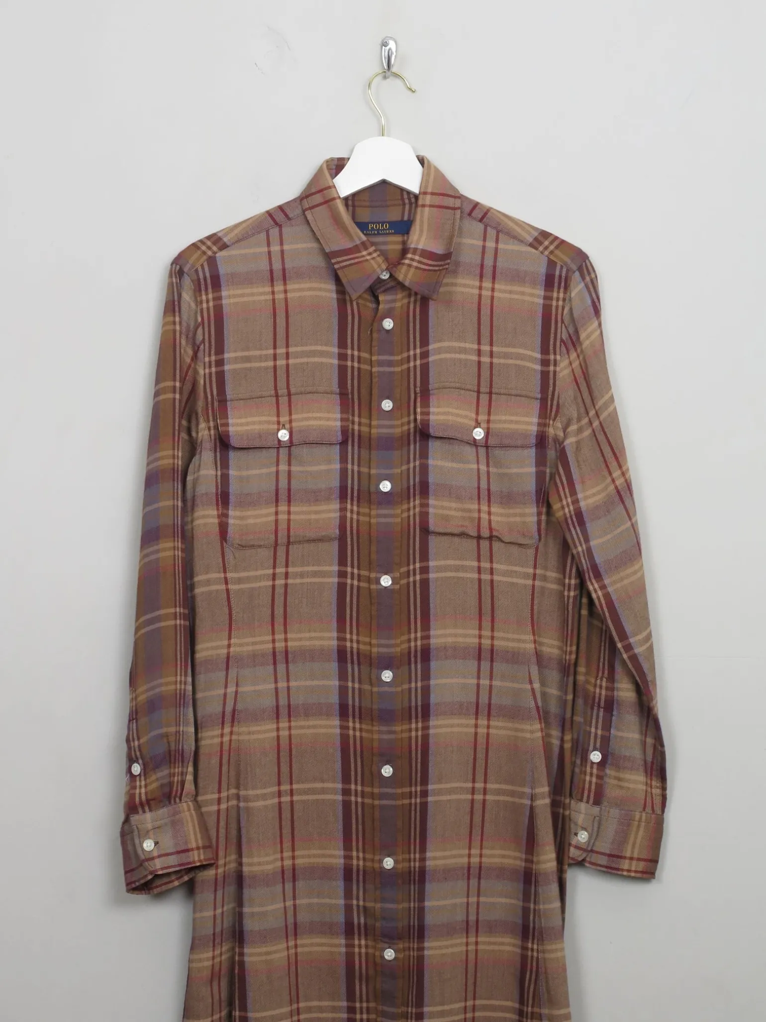 Vintage Polo Ralph Lauren Shirt Dress M