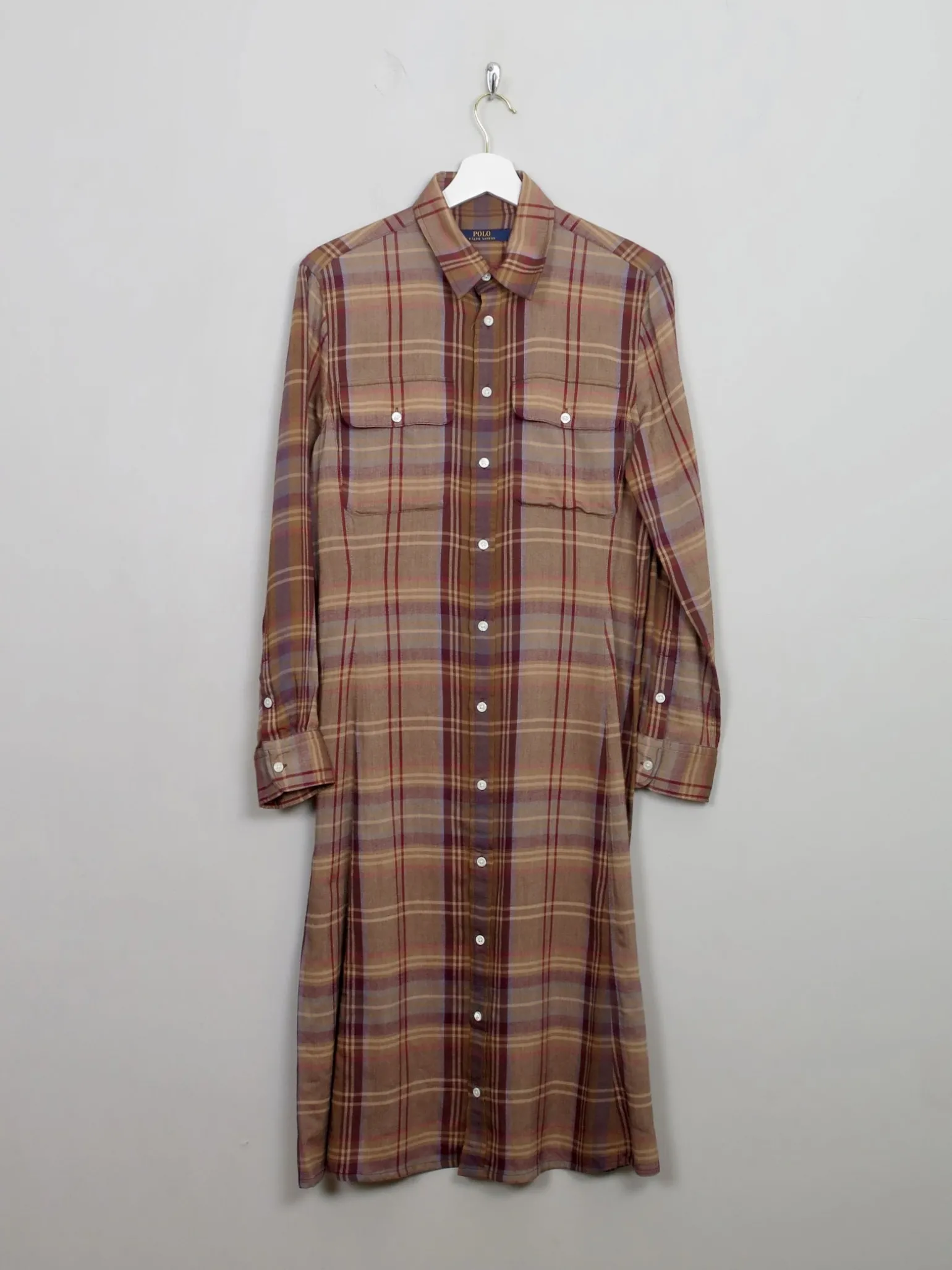 Vintage Polo Ralph Lauren Shirt Dress M