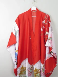 Vintage Printed Kimono S-L